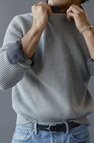 The Match – Heather gray travel cashmere