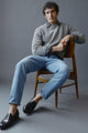 The Match – Heather gray travel cashmere