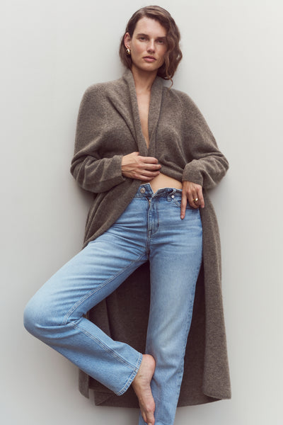 Premium Wool & Yak Blanket Cardigan