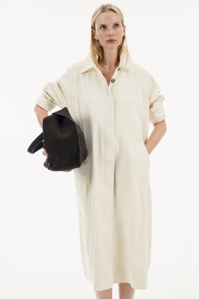 Premium Women's Cotton Linen Trench