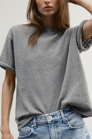 The Oversize Kiss – Heather gray