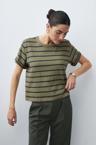 The Practice Tee in Dime Knit™ – Sargasso