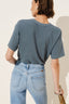 The Practice Tee in Dime Knit™  – Tidepool