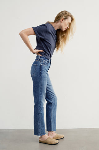 The Practice Tee – Vintage navy