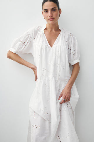 The Rising Sign – Embroidered white