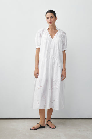 The Rising Sign – Embroidered white