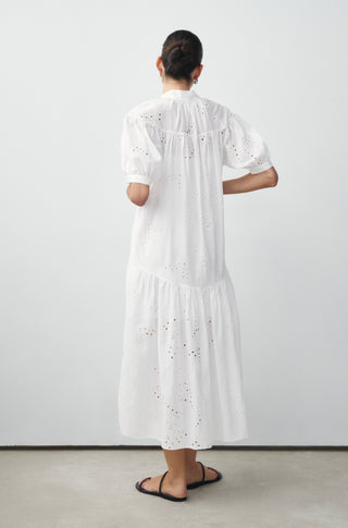 The Rising Sign – Embroidered white