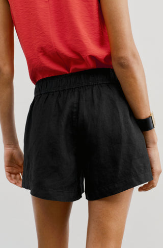 The Shimmy – Black linen