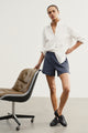 The Shimmy – Vintage navy sport rib
