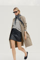 The Snap – Black leather
