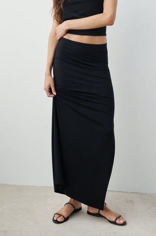 The Soft Club Skirt – Black