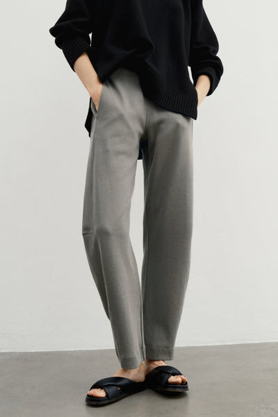 Premium Brushed Cotton Rib Knit Pants