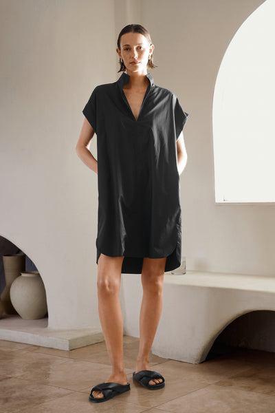 Premium Women's Oversized Cotton Shirt Dress