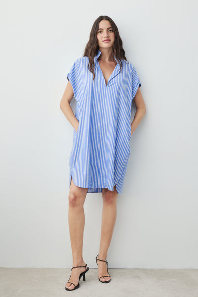 Premium Women's Oversized Cotton Shirt Dress from AYR - $195