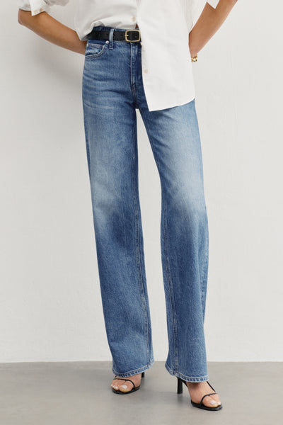 Comfort Stretch Wide Legged Jeans from AYR - $265