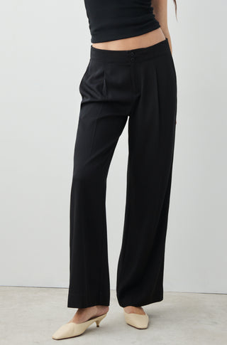 The Supremo – Black heavyweight silk