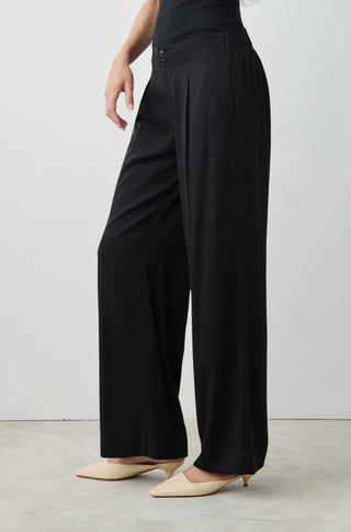 The Supremo – Black heavyweight silk