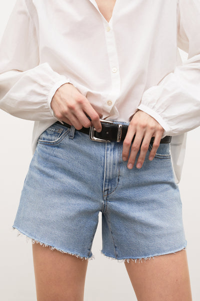 Premium Women's Easy Denim Shorts from AYR - $195