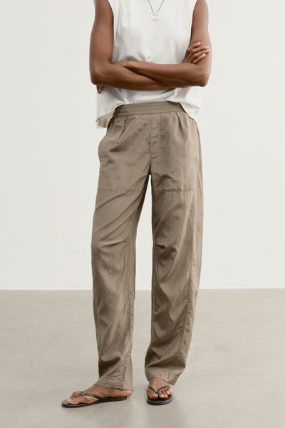 Premium Silk Cotton Cropped Pants from AYR - $265