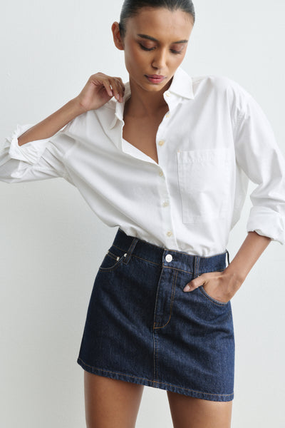 Premium Women's Denim Mini Skirt