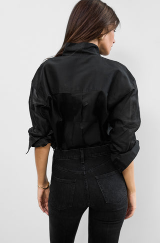 The Tate – Black organdy