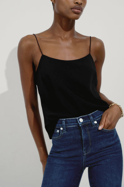 Premium Thin Strapped Silk Camisole