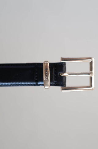 The Classic Belt – Black leather