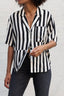 The Pool Boy (Final Sale)  – Black Regatta Stripe