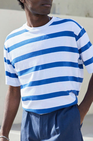 The Capital T (Final Sale) – Beach glass stripe