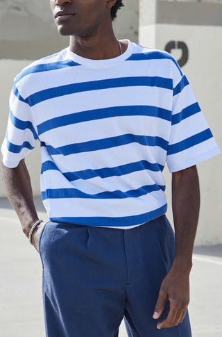 The Capital T (Final Sale) – Beach glass stripe