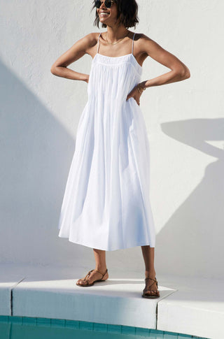The Easy Breezy (Final Sale) – White shadow stripe
