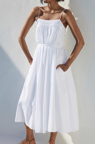 The Easy Breezy (Final Sale) – White shadow stripe
