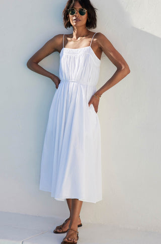 The Easy Breezy (Final Sale) – White shadow stripe