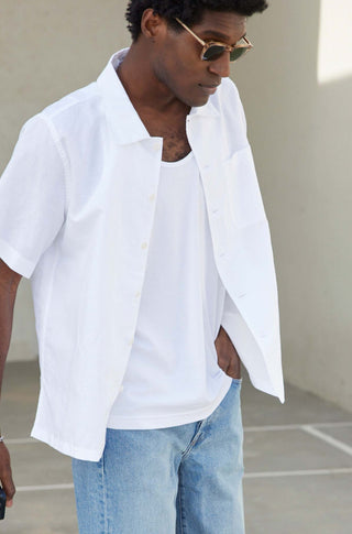 The Summerday in Linen – White