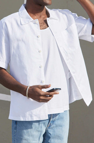 The Summerday in Linen – White