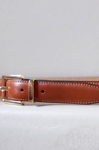 The Classic Belt – Cognac leather